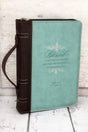 Luke 1:45 'Blessed' LuxLeather Large Bible Cover - Wholesale Accessory Market