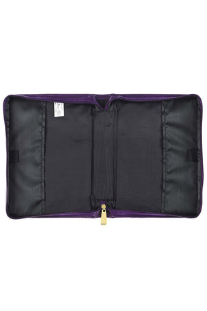 Amazing Grace Purple LuxLeather Large Bible Cover - Wholesale Accessory Market
