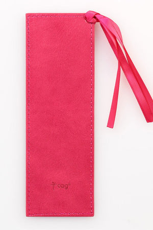 Hebrews 11:1 'Faith' Pink LuxLeather Page Marker - Wholesale Accessory Market
