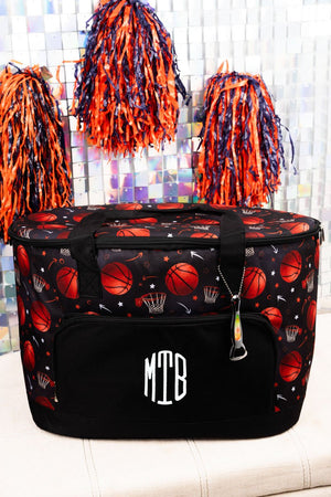 NGIL Shooting Hoops and Black Cooler Tote with Lid - Wholesale Accessory Market