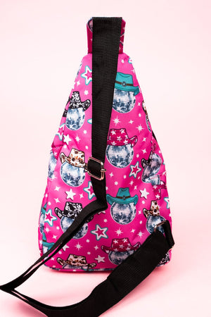 NGIL Disco Queen Medium Sling Backpack - Wholesale Accessory Market