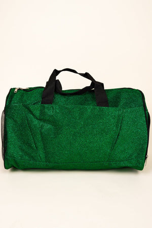 NGIL Green Glitz & Glam Duffle Bag with Shoe Compartment - Wholesale Accessory Market
