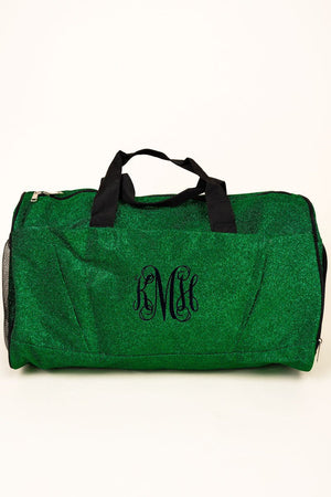 NGIL Green Glitz & Glam Duffle Bag with Shoe Compartment - Wholesale Accessory Market