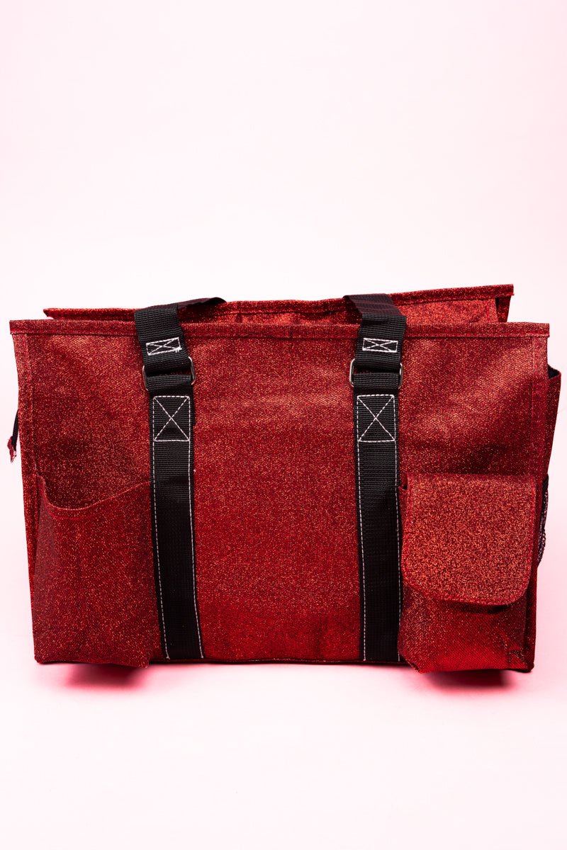 NGIL Red Glitz & Glam Get Organized Tote - Wholesale Accessory Market