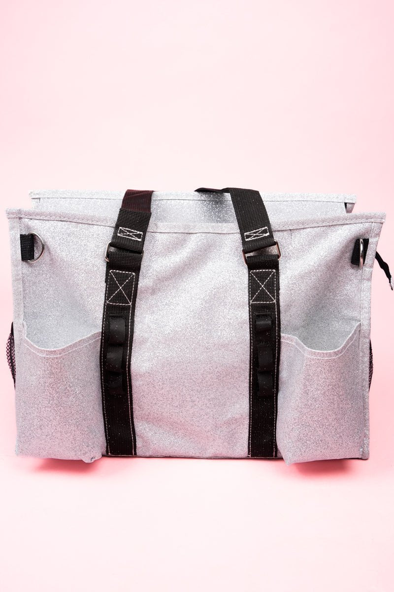 NGIL Silver Glitz & Glam Get Organized Tote - Wholesale Accessory Market