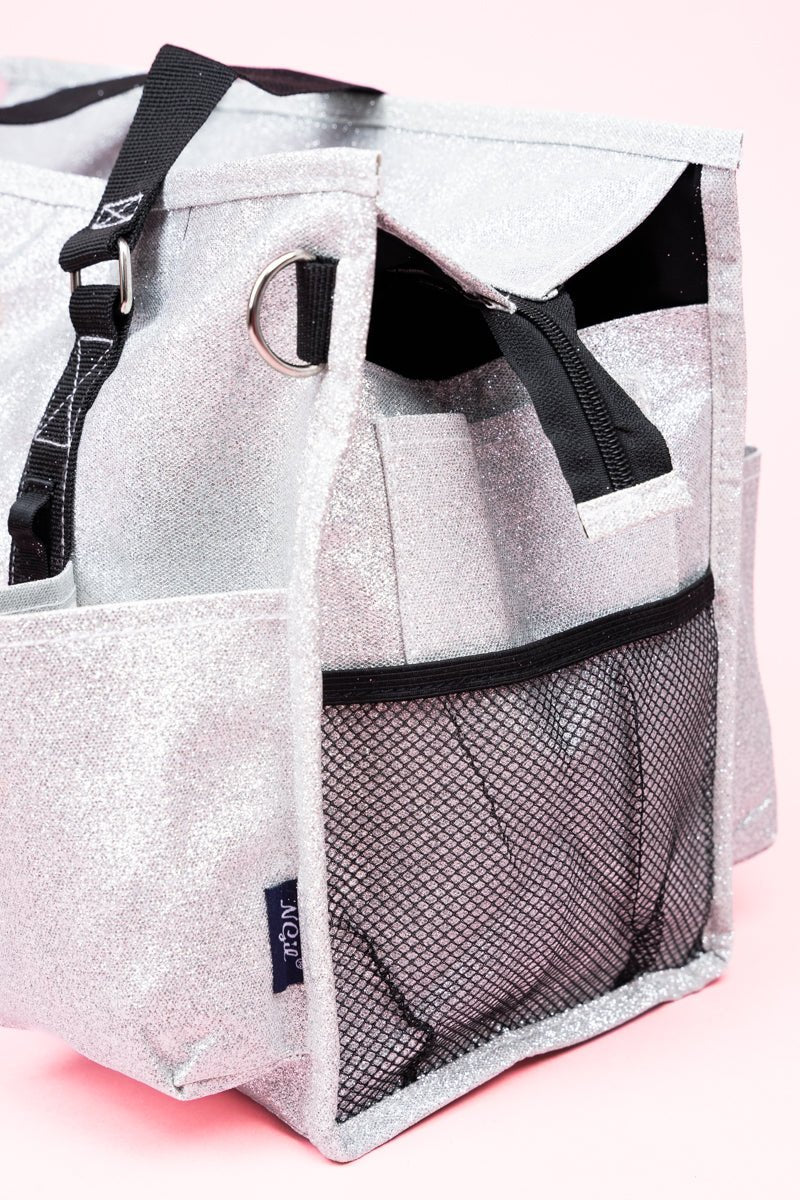 NGIL Silver Glitz & Glam Get Organized Tote - Wholesale Accessory Market