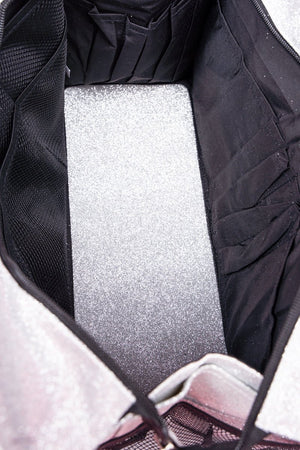 NGIL Silver Glitz & Glam Get Organized Tote - Wholesale Accessory Market