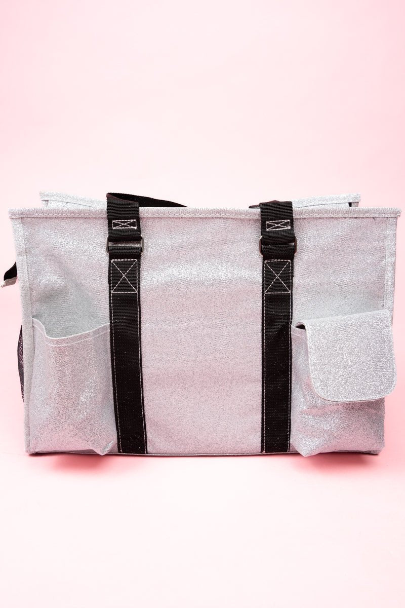 NGIL Silver Glitz & Glam Get Organized Tote - Wholesale Accessory Market