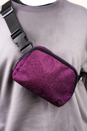 NGIL Purple Glitz & Glam Brooklyn Belt Bag - Wholesale Accessory Market