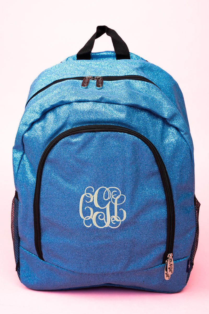 NGIL Turquoise Glitz & Glam Large Backpack - Wholesale Accessory Market