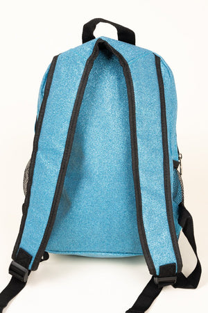 NGIL Turquoise Glitz & Glam Medium Backpack - Wholesale Accessory Market