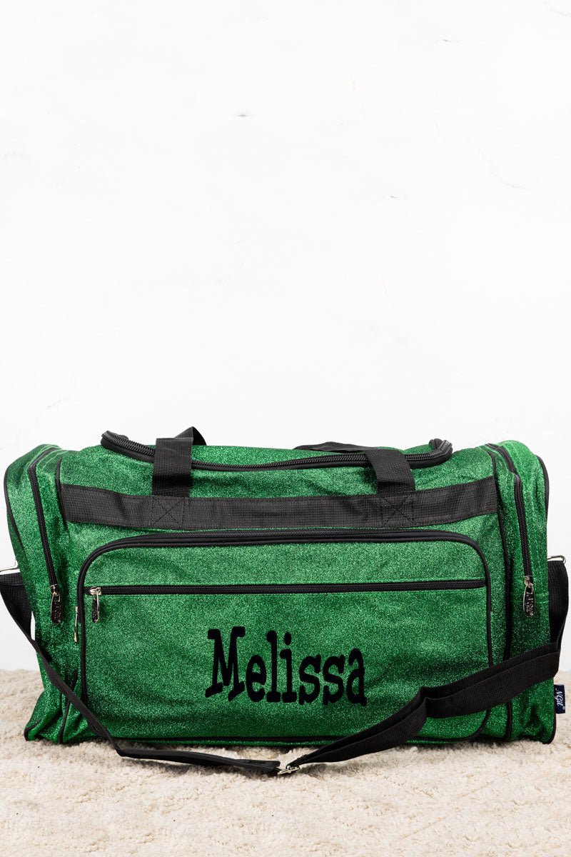NGIL Green Glitz & Glam Duffle Bag 23" - Wholesale Accessory Market