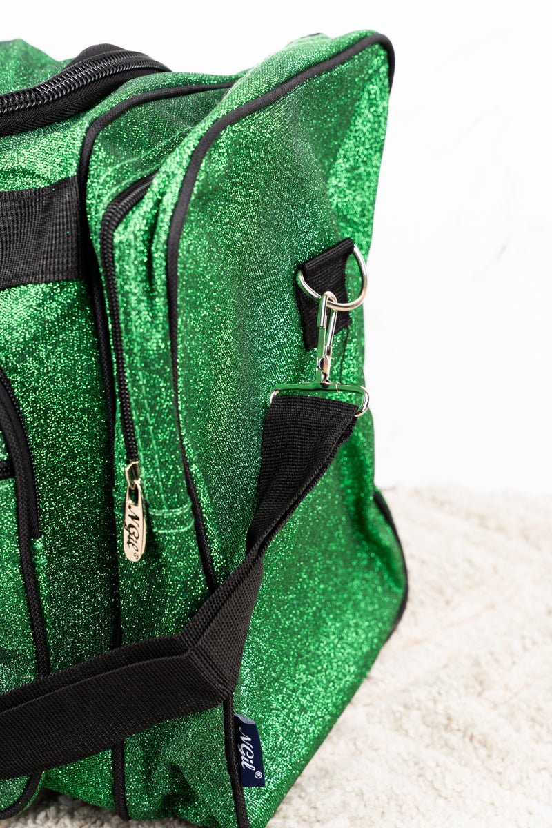 NGIL Green Glitz & Glam Duffle Bag 23" - Wholesale Accessory Market