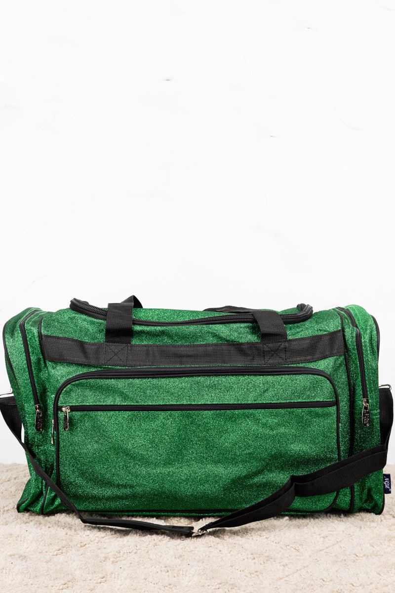 NGIL Green Glitz & Glam Duffle Bag 23" - Wholesale Accessory Market