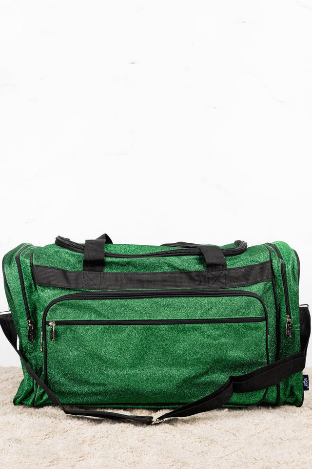 NGIL Green Glitz & Glam Duffle Bag 23" - Wholesale Accessory Market