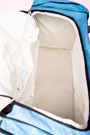 NGIL Turquoise Glitz & Glam Duffle Bag 23" - Wholesale Accessory Market