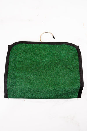 NGIL Green Glitz & Glam Roll Up Cosmetic Bag - Wholesale Accessory Market