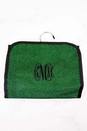 NGIL Green Glitz & Glam Roll Up Cosmetic Bag - Wholesale Accessory Market