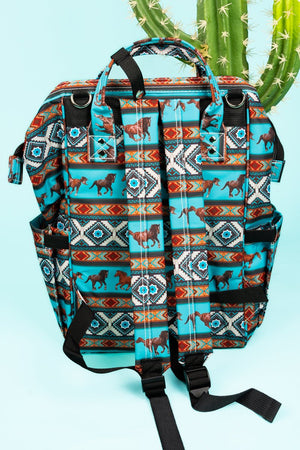 NGIL Blue Mountain Bronco Diaper Bag Backpack - Wholesale Accessory Market