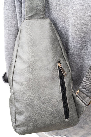 NGIL Dark Gray Small Rylee Sling Bag - Wholesale Accessory Market
