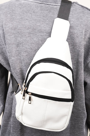 NGIL White Small Rylee Sling Bag - Wholesale Accessory Market