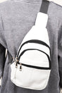 NGIL White Small Rylee Sling Bag - Wholesale Accessory Market