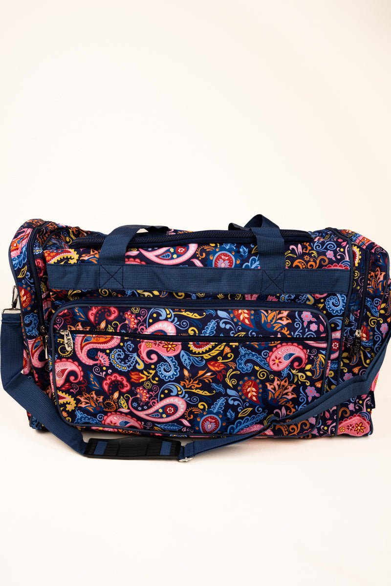 NGIL Paisley Pizzazz Duffle Bag 23" - Wholesale Accessory Market