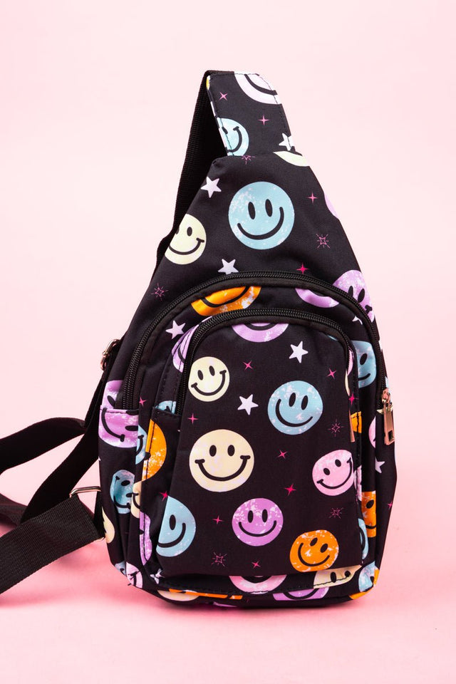 NGIL Come On Get Happy Medium Sling Backpack - Wholesale Accessory Market