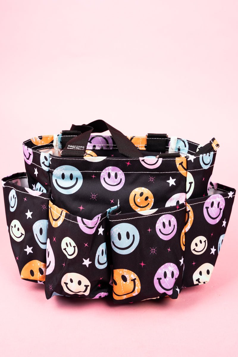 NGIL Come On Get Happy Organizer Tote - Wholesale Accessory Market