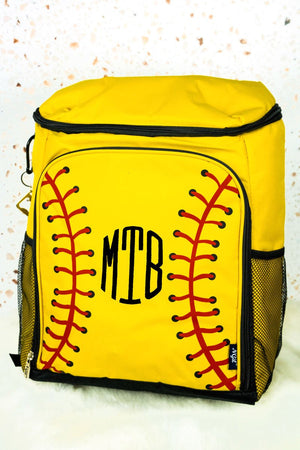 NGIL Softball Laces Cooler Backpack - Wholesale Accessory Market