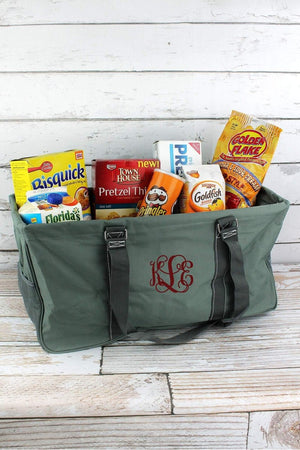 NGIL Gray Collapsible Haul-It-All Basket with Mesh Pockets - Wholesale Accessory Market