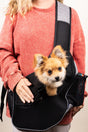 NGIL Steel Gray Crosshatch Pet Sling - Wholesale Accessory Market