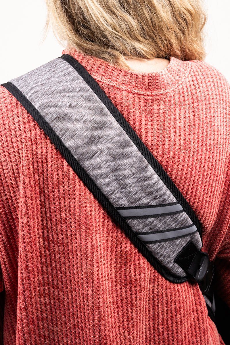 NGIL Steel Gray Crosshatch Pet Sling - Wholesale Accessory Market