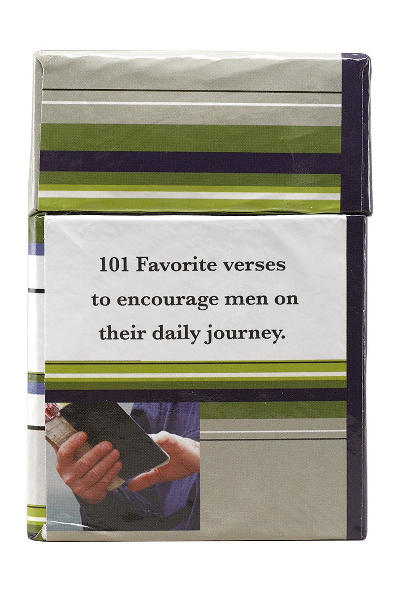 101 Favorite Bible Verses for Men Promise Cards - Wholesale Accessory Market