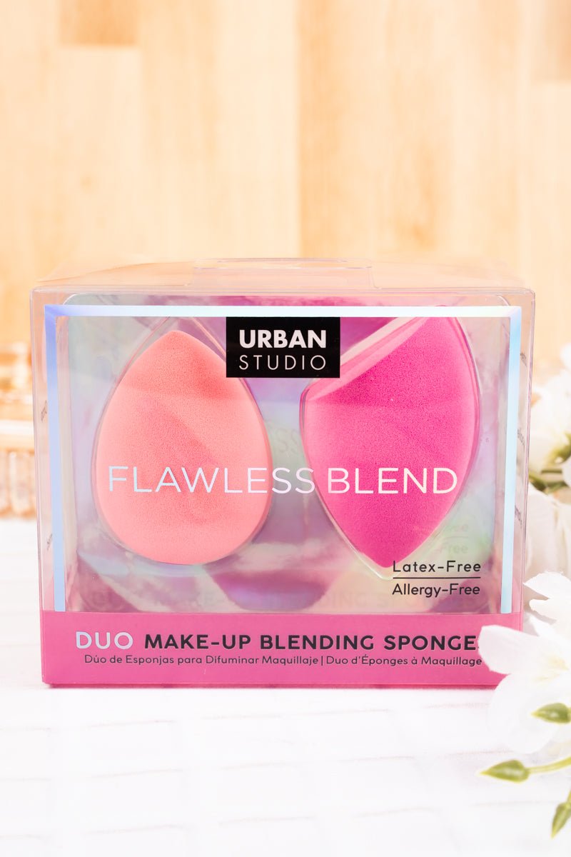 Pink and Coral Blending Sponges Duo Wholesale Accessory Market