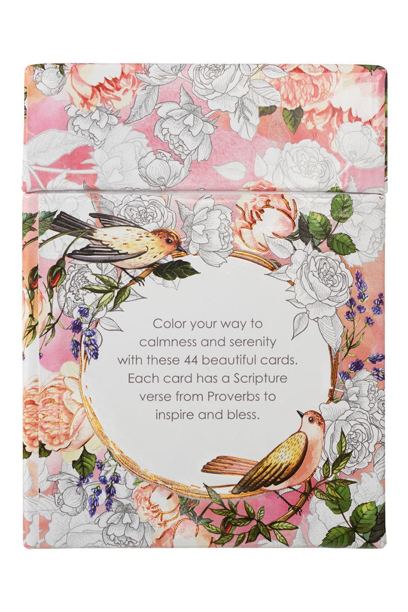 Proverbs in Color Coloring Cards - Wholesale Accessory Market