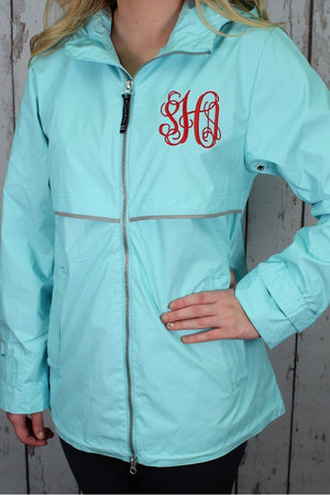 Charles River Women's New Englander Aqua Rain Jacket *Customizable! (Wholesale Pricing N/A) - Wholesale Accessory Market