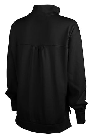 Charles River Women's Black Coastal Sweatshirt (Wholesale Pricing N/A) - Wholesale Accessory Market