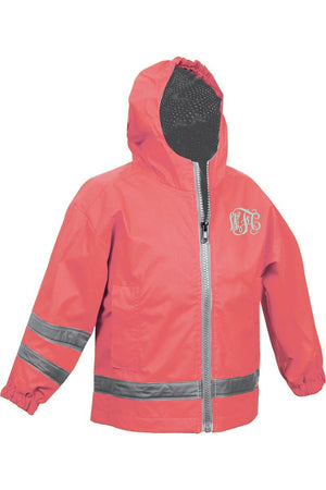 Charles River Toddler New Englander Coral Rain Jacket *Customizable! (Wholesale Pricing N/A) - Wholesale Accessory Market