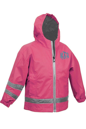 Charles River Toddler New Englander Hot Pink Rain Jacket *Customizable! (Wholesale Pricing N/A) - Wholesale Accessory Market