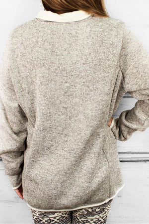 Charles River Heathered Fleece Pullover (Men's Cut), Oatmeal Heather *Customizable! (Wholesale Pricing N/A) - Wholesale Accessory Market