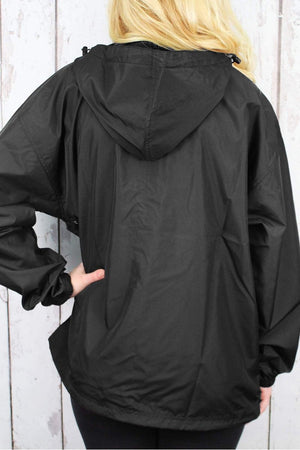 Charles River Lightweight Rain Pullover, Black *Customizable! (Wholesale Pricing N/A) - Wholesale Accessory Market