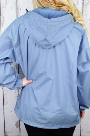 Charles River Lightweight Rain Pullover, Columbia Blue *Customizable! (Wholesale Pricing N/A) - Wholesale Accessory Market