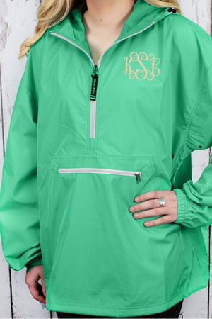 Charles River Lightweight Rain Pullover, Mint *Customizable! (Wholesale Pricing N/A) - Wholesale Accessory Market