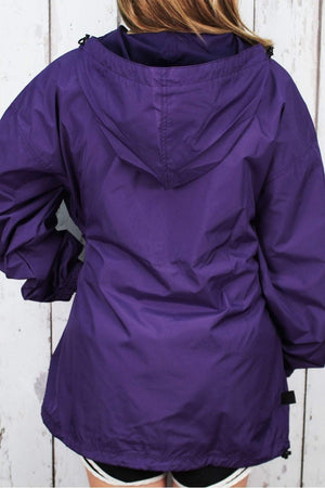 Charles River Lightweight Rain Pullover, Purple *Customizable! (Wholesale Pricing N/A) - Wholesale Accessory Market