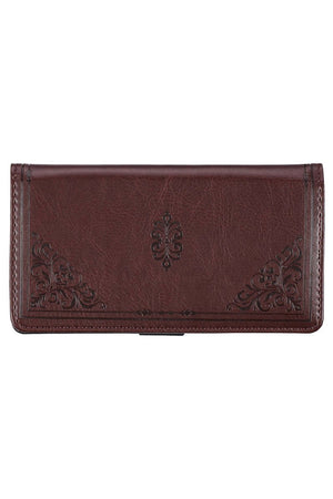 Be Still And Know Brown LuxLeather Checkbook Cover - Wholesale Accessory Market
