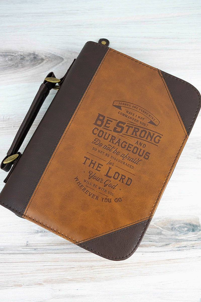 Do Not Be Afraid Two-tone Large Bible Cover - Wholesale Accessory Market