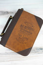 Do Not Be Afraid Two-tone Large Bible Cover - Wholesale Accessory Market