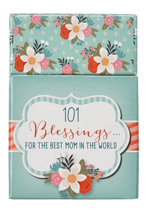 101 Blessings For the Best Mom in the World Promise Cards - Wholesale Accessory Market