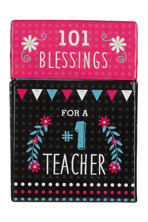 101 Blessings For a #1 Teacher Cards - Wholesale Accessory Market